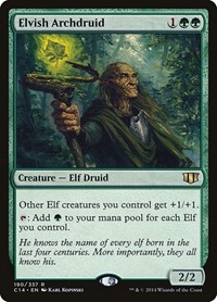 Elvish Archdruid, Commander 2014