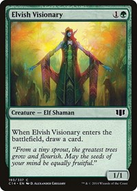 Elvish Visionary, Commander 2014