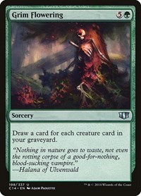 Grim Flowering, Commander 2014