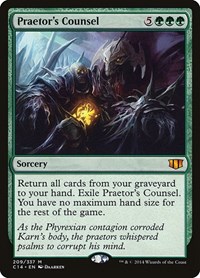Praetor's Counsel, Commander 2014