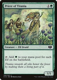 Priest of Titania, Commander 2014