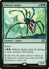 Silklash Spider, Commander 2014