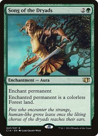 Song of the Dryads, Commander 2014