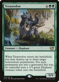 Terastodon, Commander 2014