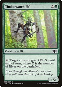 Timberwatch Elf, Commander 2014