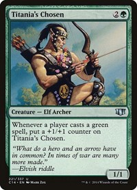 Titania's Chosen, Commander 2014