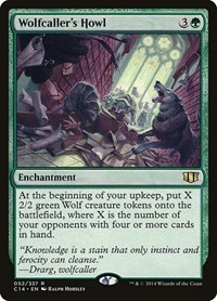 Wolfcaller's Howl, Commander 2014