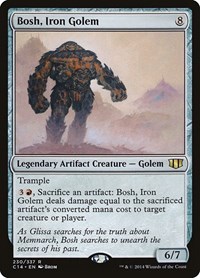 Bosh, Iron Golem, Commander 2014