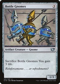 Bottle Gnomes, Commander 2014