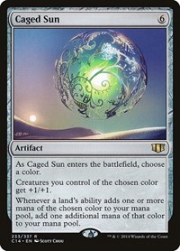 Caged Sun, Commander 2014