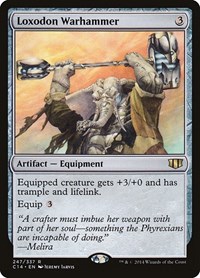 Loxodon Warhammer, Commander 2014