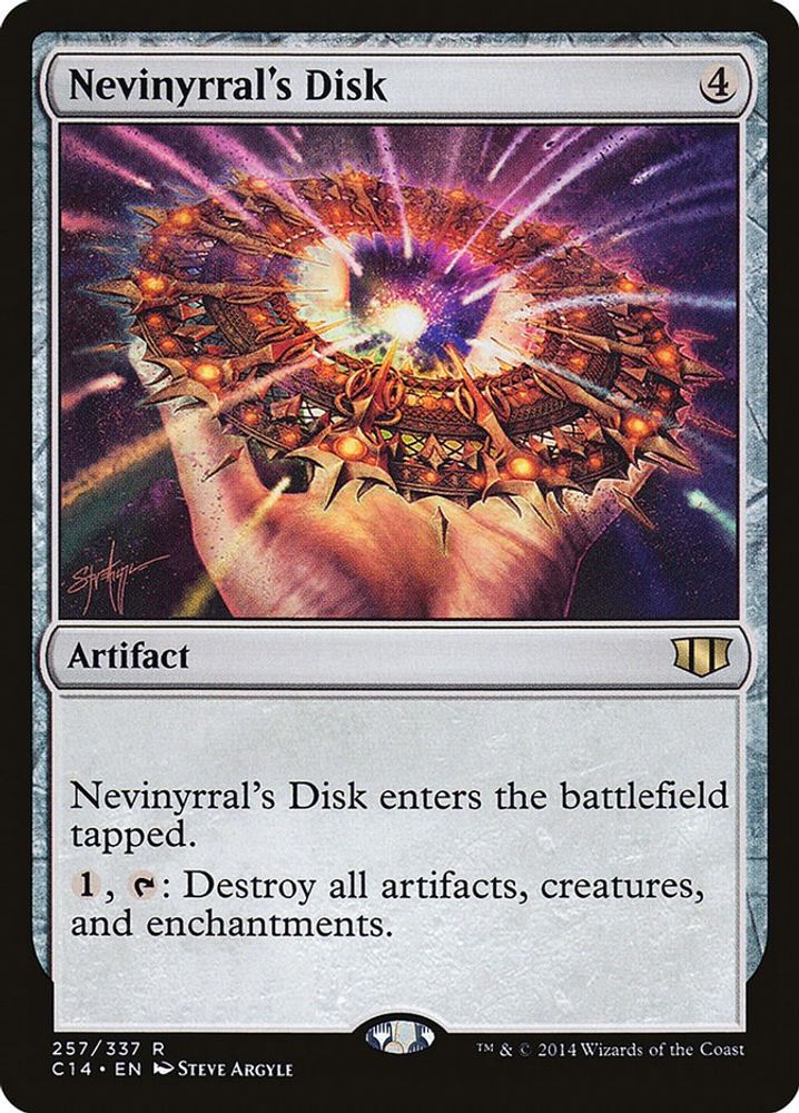 Nevinyrrals Disk