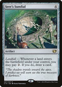 Seer's Sundial, Commander 2014