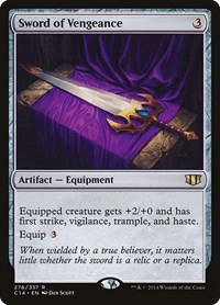 Sword of Vengeance, Commander 2014