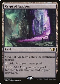 Crypt of Agadeem, Commander 2014