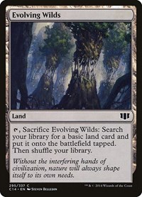 Evolving Wilds, Commander 2014