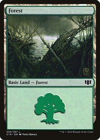 Forest (335), Commander 2014