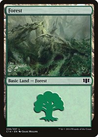 Forest (336), Commander 2014