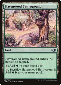 Havenwood Battleground, Commander 2014