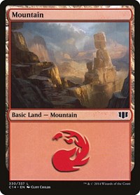 Mountain (330), Commander 2014