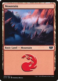 Mountain (333), Commander 2014