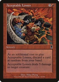 Acceptable Losses, Odyssey