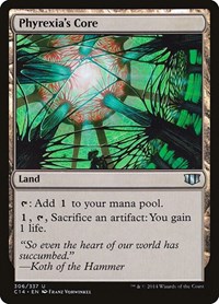 Phyrexia's Core, Commander 2014