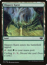 Slippery Karst, Commander 2014