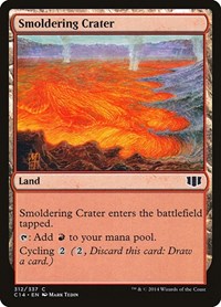 Smoldering Crater, Commander 2014