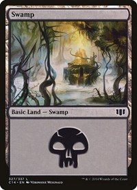 Swamp (327), Commander 2014