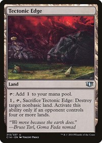 Tectonic Edge, Commander 2014