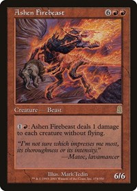 Ashen Firebeast, Odyssey