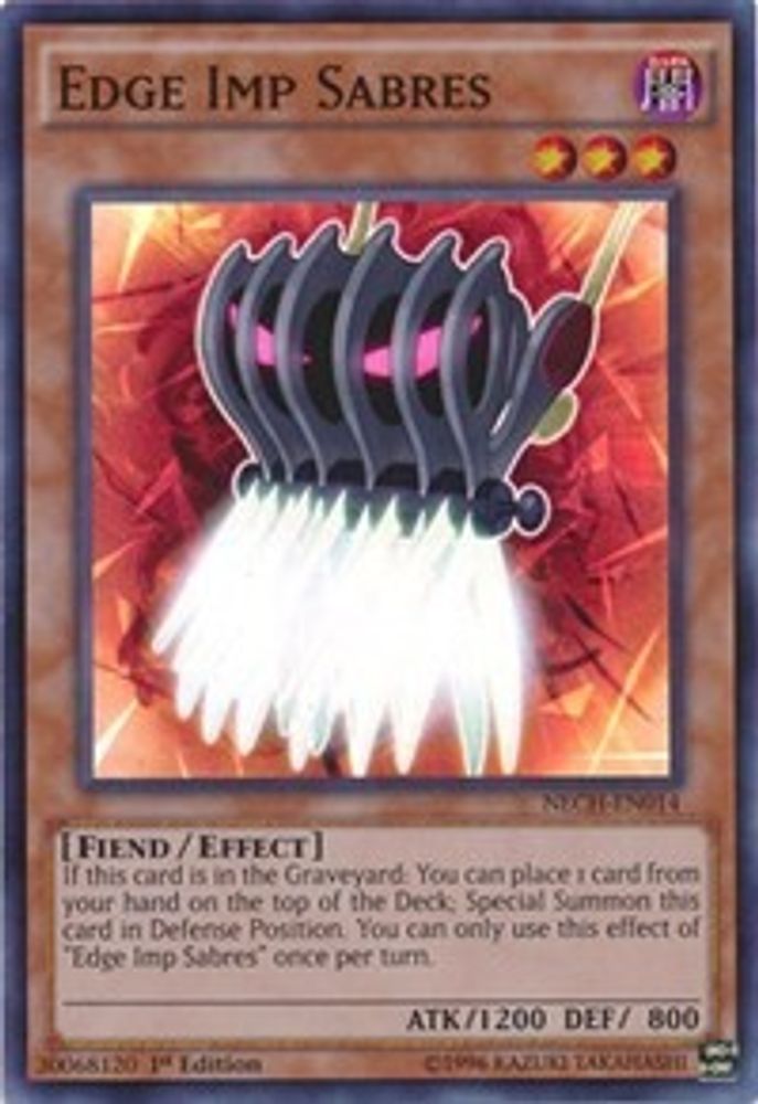 Edge Imp Sabres, 1st-edition, front