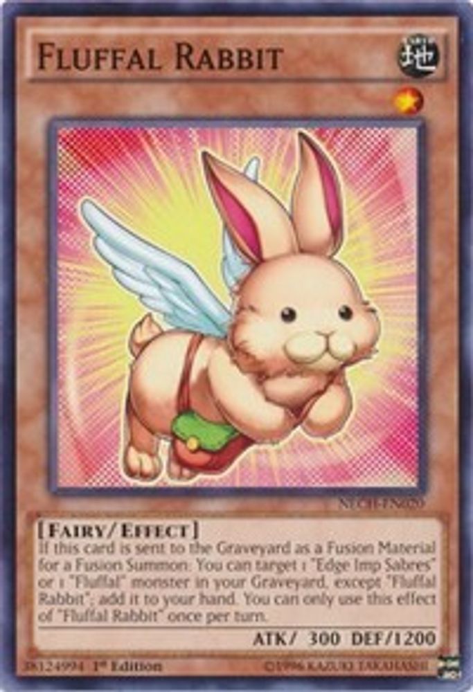 Fluffal Rabbit, 1st-edition, front