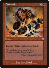 Demolish, Odyssey