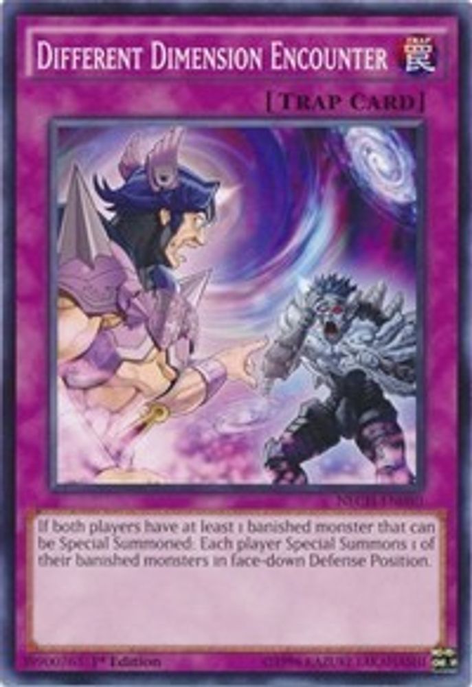 Different Dimension Encounter, 1st-edition, front
