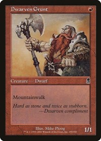 Dwarven Grunt, Odyssey