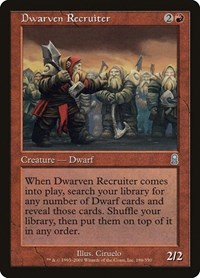 Dwarven Recruiter, Odyssey