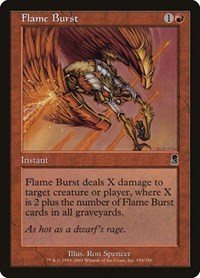 Flame Burst, Odyssey