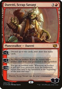 Daretti, Scrap Savant (Commander 2014), Oversize Cards
