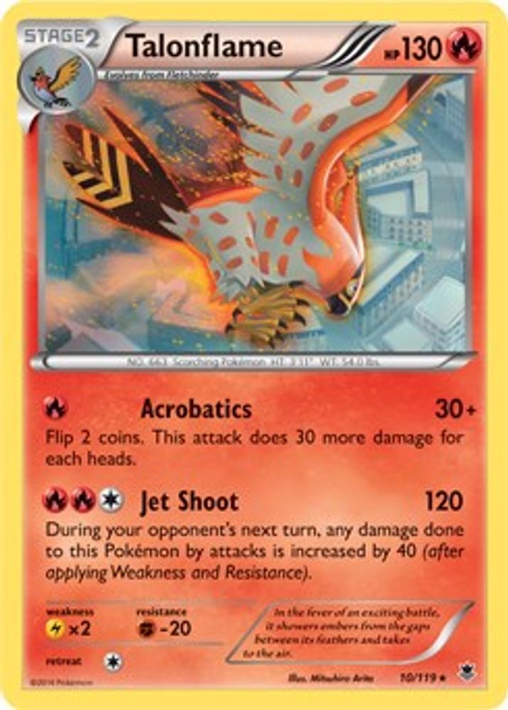Talonflame - 10/119 (XY Phantom Forces)