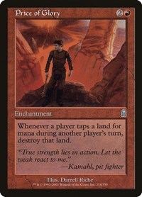 Price of Glory, Odyssey