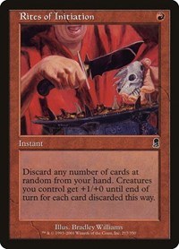 Rites of Initiation, Odyssey