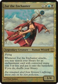 Zur the Enchanter (Commander's Arsenal), Oversize Cards