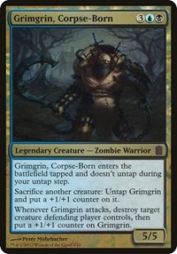 Grimgrin, Corpse-Born (Commander's Arsenal), Oversize Cards