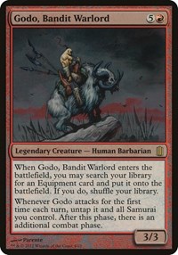 Godo, Bandit Warlord (Commander's Arsenal), Oversize Cards
