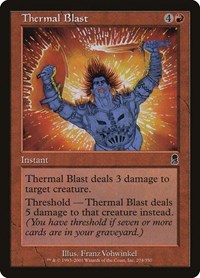 Thermal Blast, Odyssey