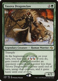 Yasova Dragonclaw, Fate Reforged