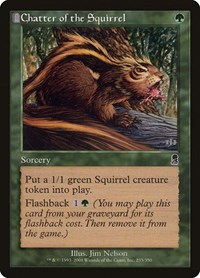 Chatter of the Squirrel, Odyssey