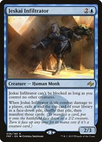 Jeskai Infiltrator, Fate Reforged